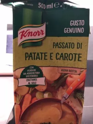 Passato di patate y carote Knorr 500 ml, code 8714100755518