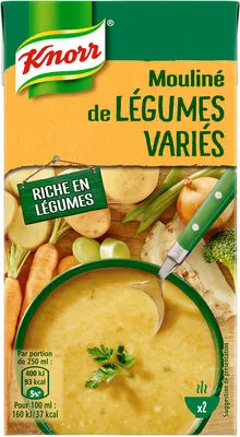 Knorr Soupe Liquide Mouliné de Légumes Variés 50cl Knorr 500 ml, code 8714100769409