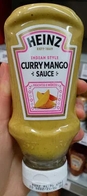 Sauce onctueuse à base de curry et mangues Heinz 225 g (225 ml), code 8715700411224
