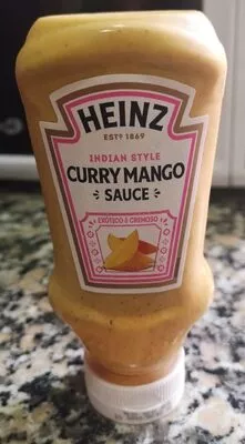Salsa curry con mango Heinz , code 8715700411354