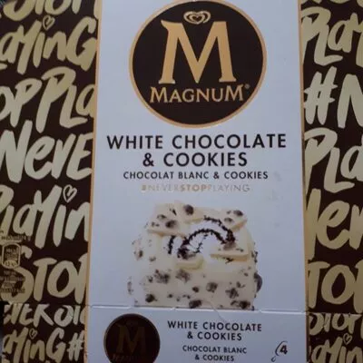 Magnum Batonnet Glace Chocolat Blanc & Cookies 360ml Magnum 296 g, code 8717163690475