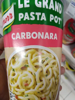 Knorr Plat Préparé Pasta Pot à la Carbonara Knorr 92 g, code 8717163788240