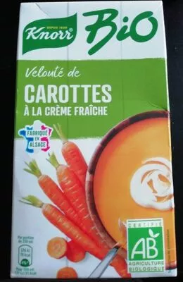 Knorr Velouté Bio Carottes à la Crème Fraîche 1l Knorr 1000 ml, code 8717163826515
