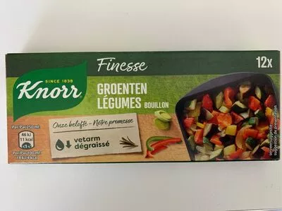 Knorr Finesse Groenten Bouillon Knorr 120 g, 12x10 g, code 8717163916049
