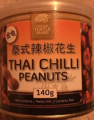 Thai Chilli Peanuts Golden Turtle Brand 140 g, code 8717703626827