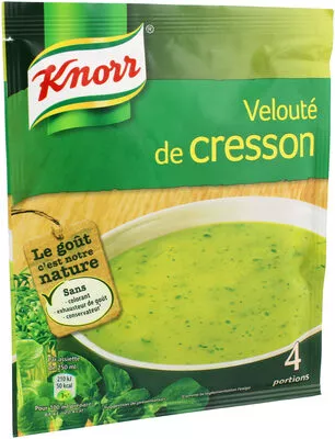 Knorr Soupe Velouté de Cresson 53g 4 Portions Knorr, Unilever 53 g, code 8718114825311