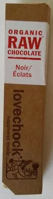 Organic Raw Chocolate Noir/Éclats Lovechock 40 g, code 8718421151752
