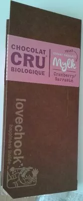 Chocolat Cru Biologique Cranberry Sarrasin  lovechock 70 g e, code 8718421156290
