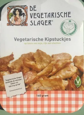 Vegetarische Kipstuckjes De Vegetarische Slager 160 g, code 8718692780378