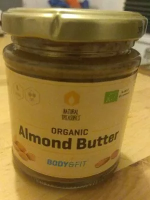 Organic almond butter BODY&FIT 170 g e, code 8718774010744