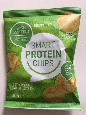 Smart Protein Chips Tomato Basilicum Body&Fit 23 g, code 8718774017149