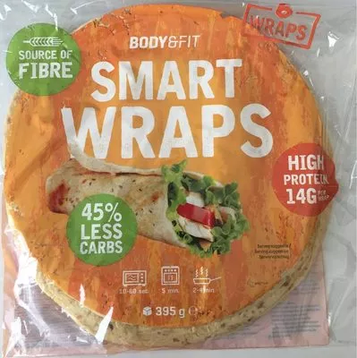 Smart Wraps Body&Fit 395 g, 6 wraps, code 8718774017279