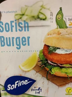 SoFish Burger SoFine , code 8718885890860