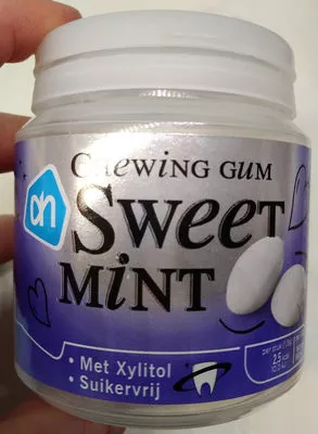 sweet mint chewing gum AH 105g, code 8718906228108