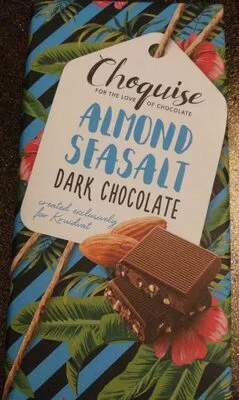 Almond seasalt dark chocolate Choquise, Kruidvat , code 8719179256942