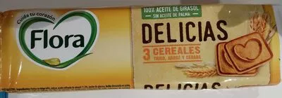 Galletas delicias 3 cereales Flora , code 8719200048614