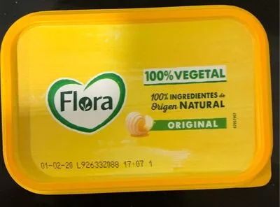 Margarina flora 100% vegetal Flora , code 8719200096691