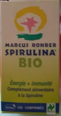 Spirulina Bio Marcus Rohrer 54 g (180 comprimés), code 8719324246132