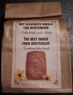 Traditional butter biscuit from Amsterdam Koekje uit Amsterdam 10 pièces, code 8719326117706