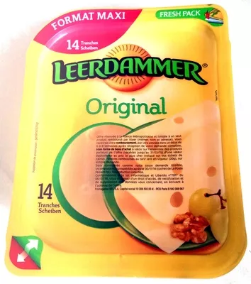 Leerdammer ® Original (27,5% MG) - 14 tranches - 350 g Leerdammer, Bel 350 g (14 tranches), code 8721800080666