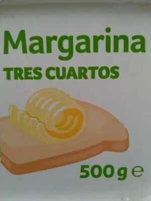 Margarina tres cuartos Auchan 500 g, code 8722100047694