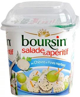 Boursin salade & apéritif au chèvre et fines herbes Boursin, Bel 120g, code 8722700058847