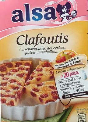 Clafoutis Alsa, Unilever 440 g, code 8722700152767