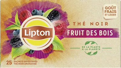 Lipton Thé Noir Fruits Des Bois 25 Sachets lipton, unilever 40 g, code 8722700159476
