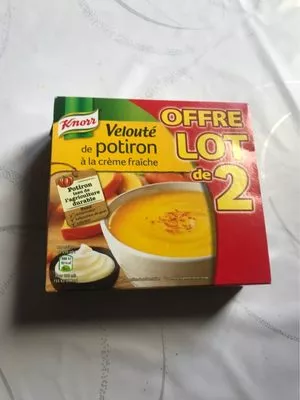 Veloute de potiron creme fraiche Knorr , code 8722700459132