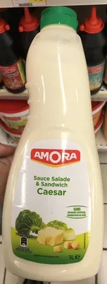 Amora Sauce caesar salade & sandwich bouteille 1L Amora 1000 ml, code 8722700472575