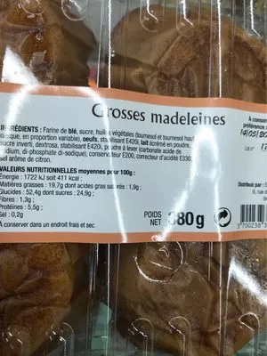 Madeleines Canto 80 g, code 8776238368015