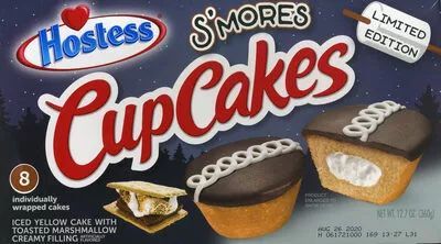 Hostess S'Mores Cupcakes Hostess 8 cakes, code 8810911485