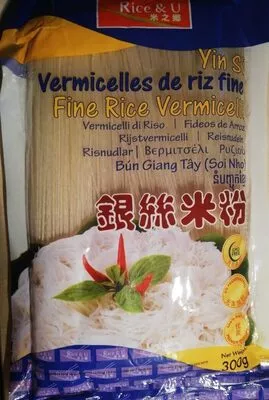 Fideos de arroz Rice & U , code 8847100981868