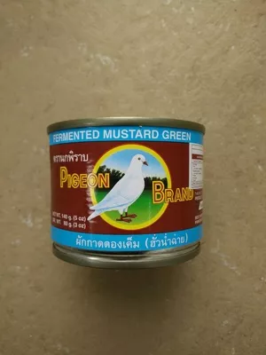 Feuilles de moutarde salées Pigeon Brand , code 8850035001006