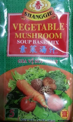 Vegetable Mushroom Soup Base Mix Shanggie, Nr. Instant Produce Co.  Ltd 45 g, code 8850643036919
