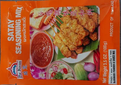 Satay seasoning mix Por Kwan 100 g, code 8850643066732