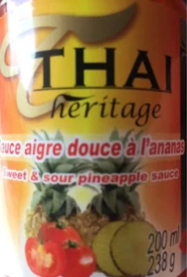 Sauce aigre douce ananas Thai Heritage , code 8850781703186