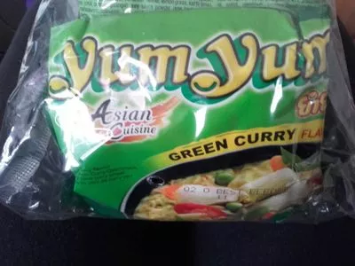 Nouilles Asiatiques Saveur Curry Vert Yum Yum 300 g (5 * 60 g), code 8852018160045