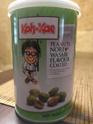 Peanuts nori wasabi flavor Koh-Kae 115g, code 8852023666655