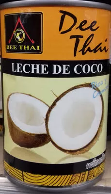 Leche De Coco Dee Thai 400 ml, code 8857101222938