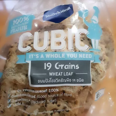 CUBIC 19 Grains Wheat Loaf Cubic 360 g (9x40g), code 8858894100137