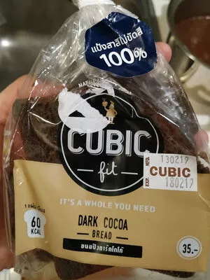 ขนมปังดาร์คโกโก้ CUBIC, คิวบิก 120 g, code 8858894100489