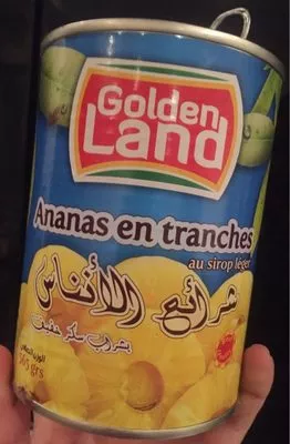 Ananas en tranches Golden Land 565 g, code 8858951901318