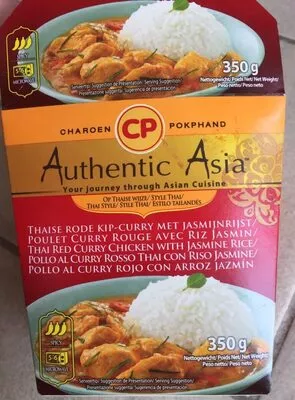 Authentic Asia (poulet curry rouge & riz jasmin)  , code 8858984821201