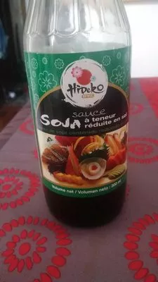 Sauce soja à teneur réduite en sel Hideko, Hideko 300ml, code 8859156000110