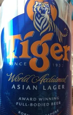 Asian lager Tiger 330 ml, code 8888017200017