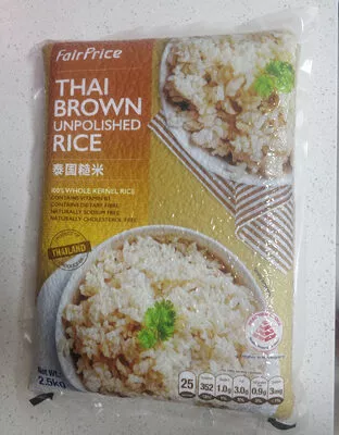 Thai Brown Unpolished Rice FairPrice 2.5 kg, code 8888030002667
