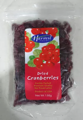 Harvest Fields Dried Cranberries Harvest Fields 150 g, code 8888030015193