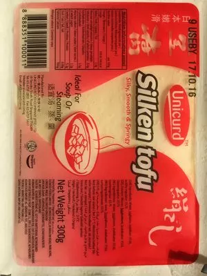 Silken tofu Unicurd 300 g, code 8888351100011