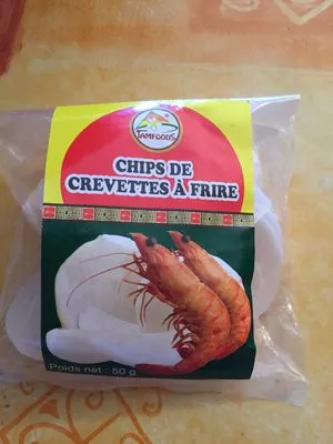 Chips de crevettes à frire Tamfoods 50g, code 8936046150909